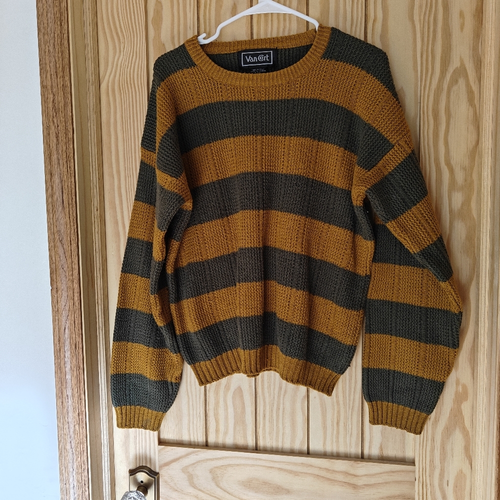 Vintage Van Cort Striped Sweater